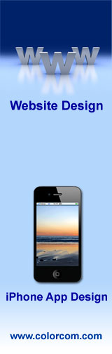 Website & iPhone App Design- Colorcom