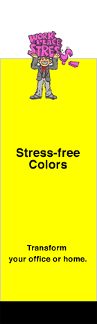 Stress-free colors for the office and home