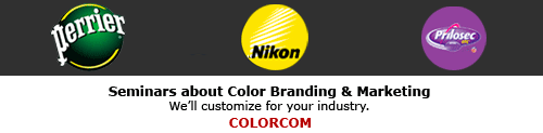 Color seminars for your organization - Colorcom