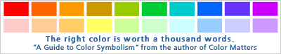Color symbolism ebooks from Color Matters