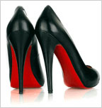 Louboutin red sole shoes