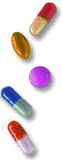 colored pills