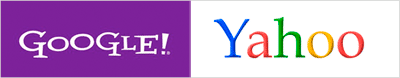 Color Branding: Yahoo and Google