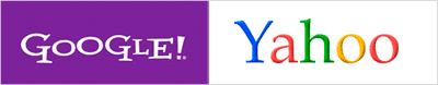 Thương hiệu màu: Yahoo và Google