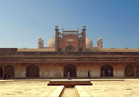 Lahore Fort and the Badshahi Mosque